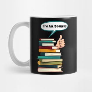 I'm All Booked World Book Day design Mug